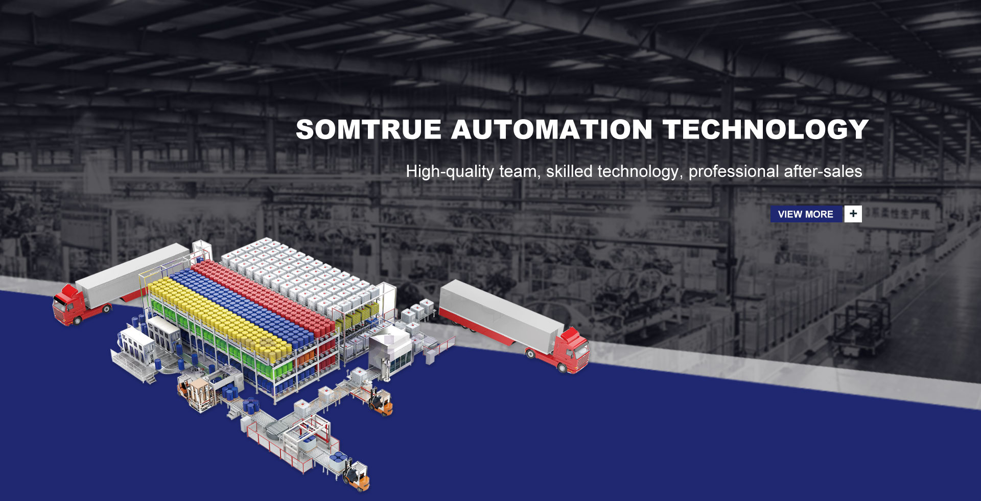 Fabrik für Materialfördersysteme